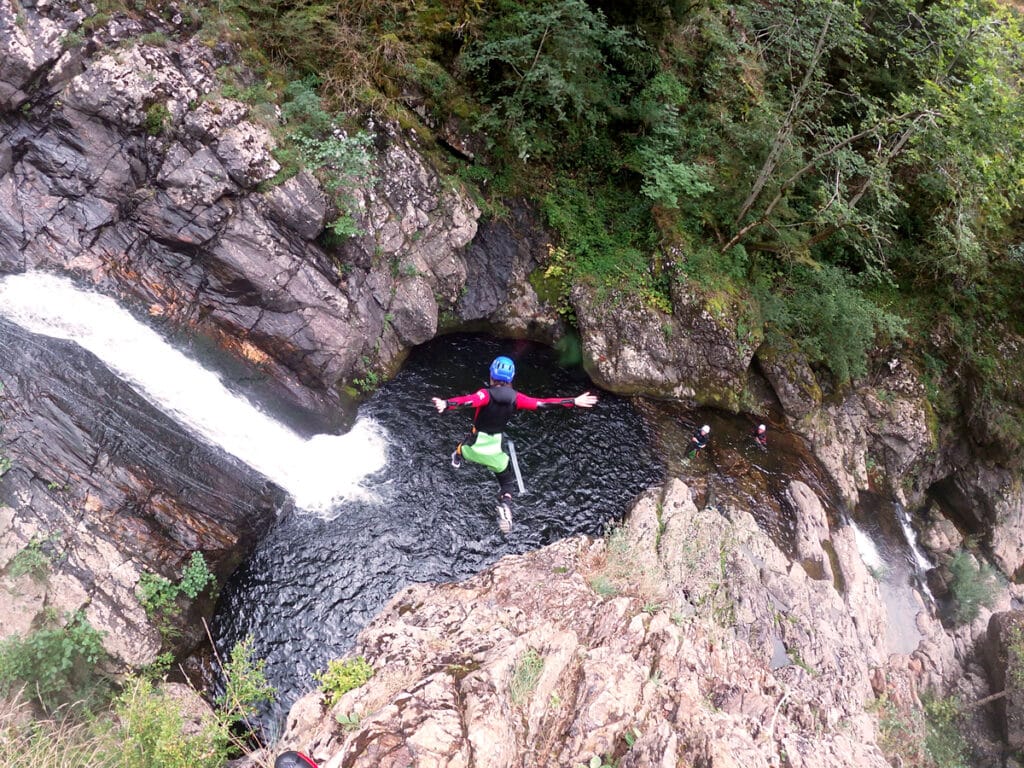 Canyoning en Aveyron près de Millau dans les Gorges du Tarn